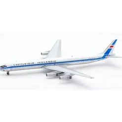 Airplane Model*InFlight200 IF863LL0923P DC-8-63CF LOFTLEIDIR TF-FLC Polished - Miniature Marvels: Airplane Models & Painted Dice