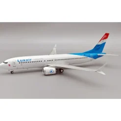 Airplane Model*Inflight IF738MLG0724 1:200 Luxair Boeing 737-8 MAX LX-LBL - Miniature Marvels: Airplane Models & Painted Dice