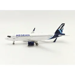 Airplane Model*InFlight200 IF320NA1223 Aegean Airlines Airbus A320-271N SX-NEE - Miniature Marvels: Airplane Models & Painted Dice
