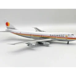 Airplane Model*Inflight IF741NA0923P 1:200 National Airlines Boeing 747-135 - Miniature Marvels: Airplane Models & Painted Dice