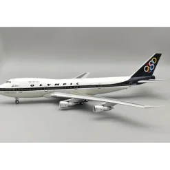 Airplane Model*Inflight IF742OA1024 1:200 Olympic Boeing 747-212B SX-OAC - Miniature Marvels: Airplane Models & Painted Dice