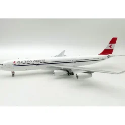 Airplane Model**Inflight IF343OS0422 1:200 Austrian Airlines Airbus A340-313 - Miniature Marvels: Airplane Models & Painted Dice
