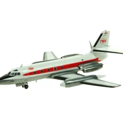 Airplane Model**InFlight IF3290216P 1:200 TWA L-1329, C-140 Jetstar - Miniature Marvels: Airplane Models & Painted Dice