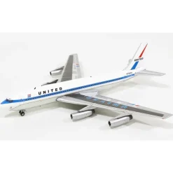 Airplane Model**Inflight IF7200414P 1:200 United Airlines Boeing 720 - Miniature Marvels: Airplane Models & Painted Dice