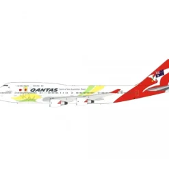 Airplane Model*InFlight IF744QFA2016 1:200 Qantas Boeing 747-400 Olympic 2016 Livery VH-OEJ - Miniature Marvels: Airplane Models & Painted Dice