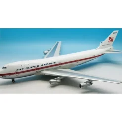 Airplane Model*InFlight IF74SR01P 1:200 Demonstrator Boeing 747-100 JA8114 Super Airbus **Sleeve is shelf worn - Miniature Marvels: Airplane Models & Painted Dice