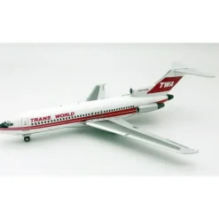 Airplane Model**Inflight IF721TW1219 1:200 TWA Boeing 727-100 N831TW - Miniature Marvels: Airplane Models & Painted Dice