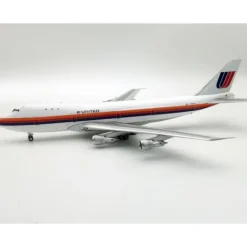 Airplane Model*Inflight IF741UA1222 1:200 United Airlines Boeing 747-100 - Miniature Marvels: Airplane Models & Painted Dice