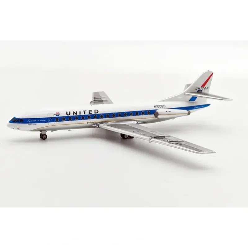 Airplane Model*InFlight200 IF210UA1220 United Sud SE-210 Caravelle VI-RN1006U - Miniature Marvels: Airplane Models & Painted Dice
