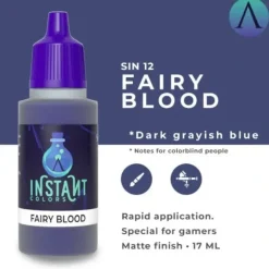 Paint<Instant Colors: Fairy Blood S75 SIN-12 - Miniature Marvels: Airplane Models & Painted Dice