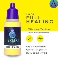 Paint<Instant Colors: Full Healing S75 SIN-08 - Miniature Marvels: Airplane Models & Painted Dice