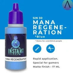 Paint<Instant Colors: Mana Regeneration S75 SIN-30 - Miniature Marvels: Airplane Models & Painted Dice