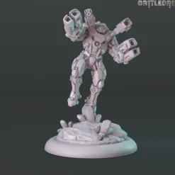 Miniature<Invader - Miniature Marvels: Airplane Models & Painted Dice