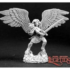 Miniature<Ithuriel, Female Angel: Dark Heaven Legends RPR 03143 - Miniature Marvels: Airplane Models & Painted Dice