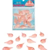 Egpull<Itty Bitty Blobfish (Bag of 12) - Tiny Figurines Arts & Crafts - Archie McPhee - Miniature Marvels: Airplane Models & Painted Dice