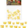 Egpull<Itty Bitty Crowns (Bag of 12) King & Queen Finger Figurines - Archie McPhee - Miniature Marvels: Airplane Models & Painted Dice