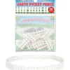 Egpull<Itty Bitty Fence Sections (Bag of 16) - Mini Dollhouse Figurines - Archie McPhee - Miniature Marvels: Airplane Models & Painted Dice