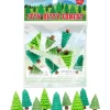 Egpull<Itty Bitty Forest (Bag of 9) Dollhouse Toy Tree Figurines - Archie McPhee - Miniature Marvels: Airplane Models & Painted Dice