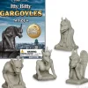 Egpull<Itty Bitty Gargoyles - (box of 4) Miniature Decoration Figurines - Archie McPhee - Miniature Marvels: Airplane Models & Painted Dice