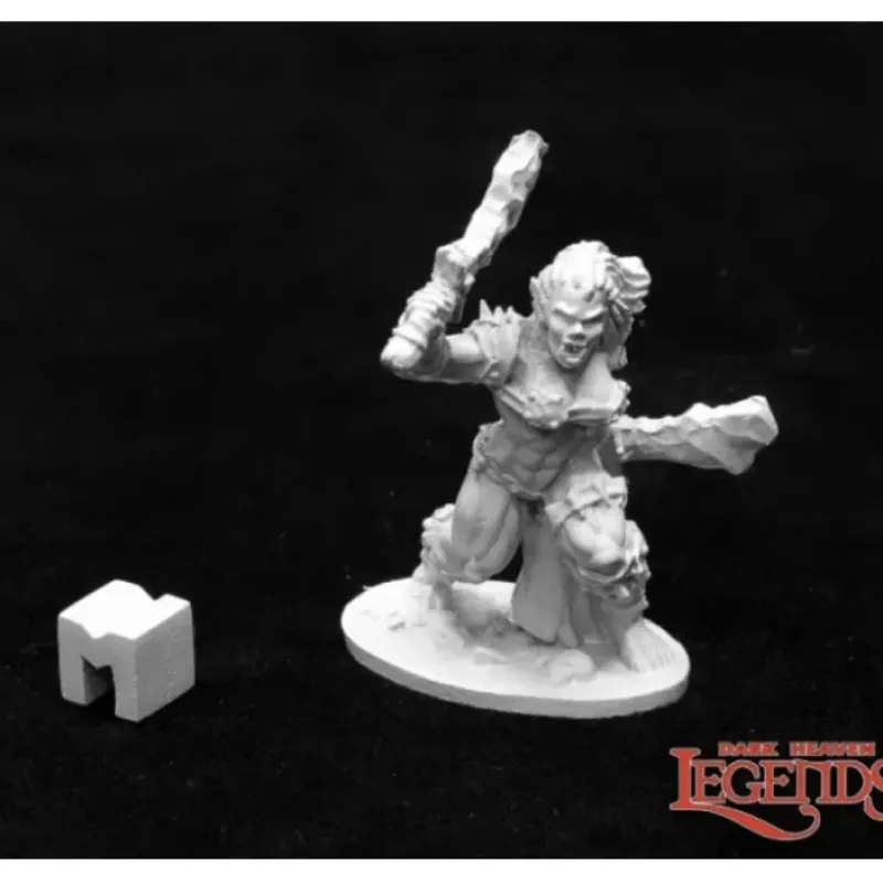 Miniature<Jade Fire Warrior (2 Weapons): Dark Heaven Legends RPR 03938 - Miniature Marvels: Airplane Models & Painted Dice