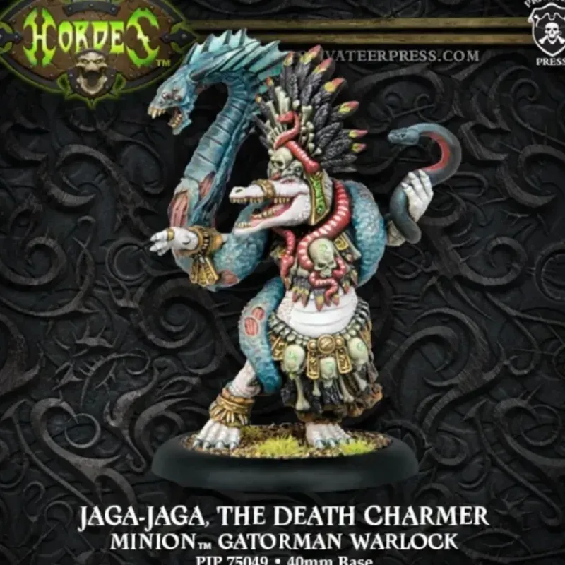 Miniature<Jaga-Jaga, the Death Charmer: Minions - Warlock PIP 75049 - Miniature Marvels: Airplane Models & Painted Dice