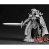 Miniature<Jana Blackfire, Female Warrior: Dark Heaven Legends RPR 03006 - Miniature Marvels: Airplane Models & Painted Dice