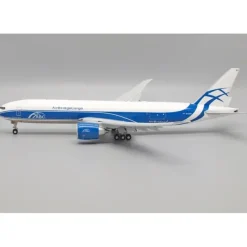 Airplane Model*JC Wings 1:200 AirBridge Cargo Boeing 777-200LRF VQ-BAO (Flaps Down) JC2ABW0054A - Miniature Marvels: Airplane Models & Painted Dice