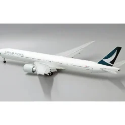 Airplane Model*Jc Wings Cathay Pacific Boeing 777-300ER EW277W002A (Flaps Down) - Miniature Marvels: Airplane Models & Painted Dice