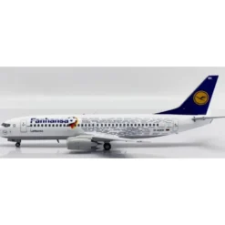 Airplane Model*JC Wings EW2733001 1:200 Lufthansa Boeing 737-300 "Fanhansa" - Miniature Marvels: Airplane Models & Painted Dice