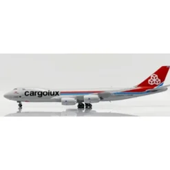 Airplane Model*JC Wings JC4CLX0153 1:400 Cargolux Boeing 747-8F LX-VCE "50 Years" - Miniature Marvels: Airplane Models & Painted Dice