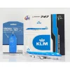 Airplane Model*JC Wings JC4KLM0117A 1:400 KLM Boeing 747-400 PH-BFG "100" (with limited edition Aviationtag) (Flaps Down) - Miniature Marvels: Airplane Models & Painted Dice
