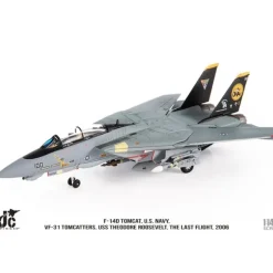 Airplane Model*JC Wings JCW-144-F14-006 1:144 F-14D Tomcat U.S. NAVY, VF-31 Tomcatters, The Last Flight, 2006 - Miniature Marvels: Airplane Models & Painted Dice