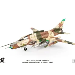 Airplane Model*JC Wings JCW-72-SU20-001 1:72 SU-22 Fitter Libyan Air Force Gulf of Sidra Incident 19 Aug, 1981 - Miniature Marvels: Airplane Models & Painted Dice