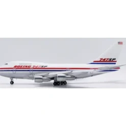 Airplane Model*JC Wings LH2458 1:200 Boeing House Color 747SP "Polished" N747SP - Miniature Marvels: Airplane Models & Painted Dice