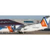 Airplane Model*JC Wings LH2427 1:200 Netherlands Coast Guard Dash 8 Q100 - Miniature Marvels: Airplane Models & Painted Dice