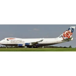 Airplane Model*JC Wings SABAW008C 1:200 British Airways Boeing 747-400F - Miniature Marvels: Airplane Models & Painted Dice