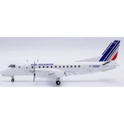 Airplane Model*JC Wings XX20406 1:200 Air France Saab 340A F-GGBV - Miniature Marvels: Airplane Models & Painted Dice