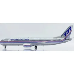 Airplane Model*JC Wings XX20389 1:200 Boeing House Color 737-400 "Polished" N73700 - Miniature Marvels: Airplane Models & Painted Dice