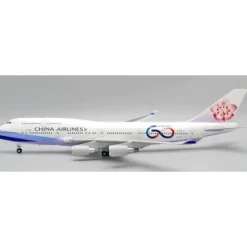 Airplane Model*JC Wings XX20093 1:200 China Airlines Boeing 747-400 "60th Anniversary" B-18210 - Miniature Marvels: Airplane Models & Painted Dice