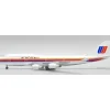 Airplane Model*JC Wings XX40088 1:400 United Airlines Boeing 747-400 "Saul Bass" N185UA - Miniature Marvels: Airplane Models & Painted Dice