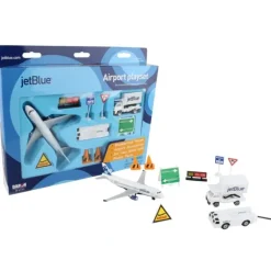 Airplane Model*JetBlue Airport Playset - Miniature Marvels: Airplane Models & Painted Dice