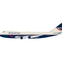 Airplane Model**JFox 1:200 British Airways Boeing 747-200 JF-747-2-015 - Miniature Marvels: Airplane Models & Painted Dice