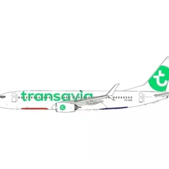 Airplane Model**JFox JF-737-8-026 1:200 Transavia Boeing 737-800 PH-HXB - Miniature Marvels: Airplane Models & Painted Dice