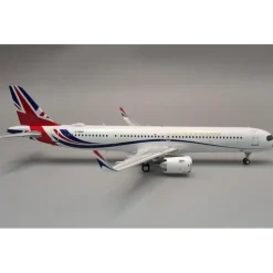 Airplane Model*JFox JF-A321-029 1:200 Airbus A321neo RAF Royal Air Force G-GBNI - Miniature Marvels: Airplane Models & Painted Dice