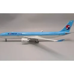 Airplane Model*JFox JF-A330-3-008 Korean Air Airbus A330-323 HL8001 - Miniature Marvels: Airplane Models & Painted Dice