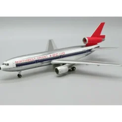 Airplane Model**JFox JF-DC10-4-002 1:200 Northwest Orient Dc-10-40 - Miniature Marvels: Airplane Models & Painted Dice
