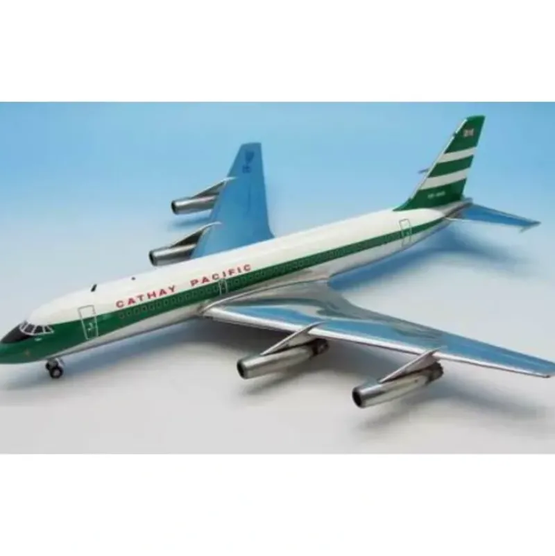 Airplane Model*JFox JFOX880 1:200 Cathay Pacific Convair 880M VR-HGG - Miniature Marvels: Airplane Models & Painted Dice