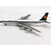 Airplane Model*Jfox JF-707-3-006P 1:200 Lufthansa Cargo Boeing 707-330C - Miniature Marvels: Airplane Models & Painted Dice