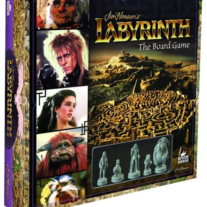 Board Game<Jim Henson's Labyrinth: The Board Game RHL RHLAB001 - Miniature Marvels: Airplane Models & Painted Dice