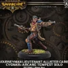 Miniature<Journeyman Lietenant Allister Caine: Cygnar - Solo PIP 92043 - Miniature Marvels: Airplane Models & Painted Dice